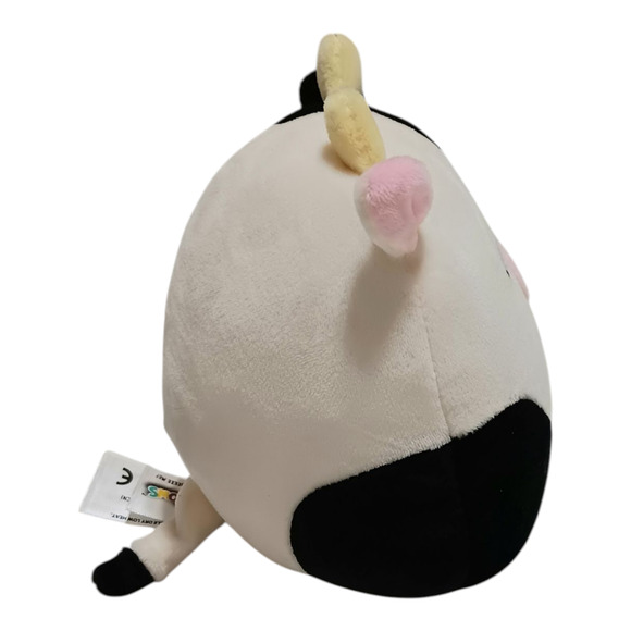 New Squishmallows Kellytoy Connor the Cow Plush Toy with Tags - Picture 3 of 4